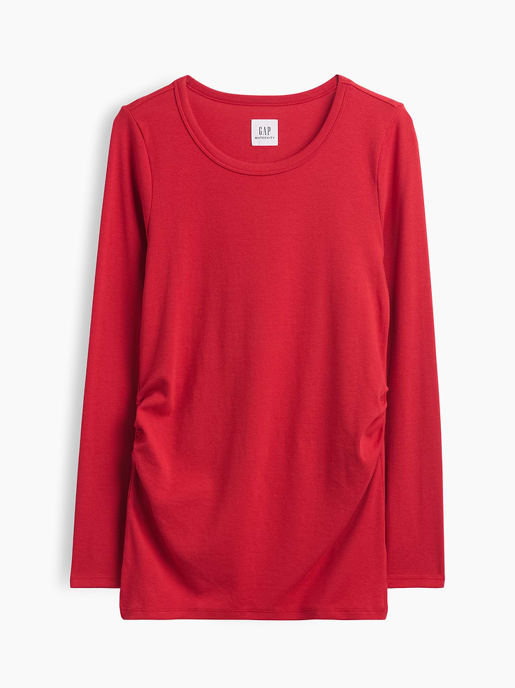 Image 2 of 2, Maternity Modern Crewneck T-Shirt