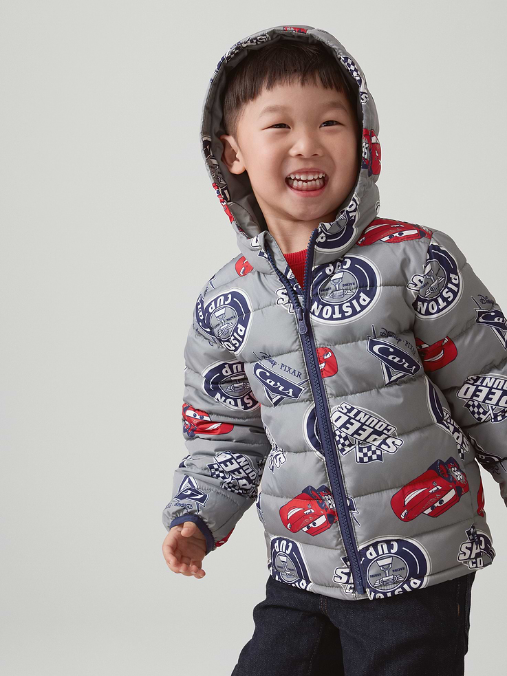 Image 4 of 4, babyGap × Disney Cars Puffer Jacket