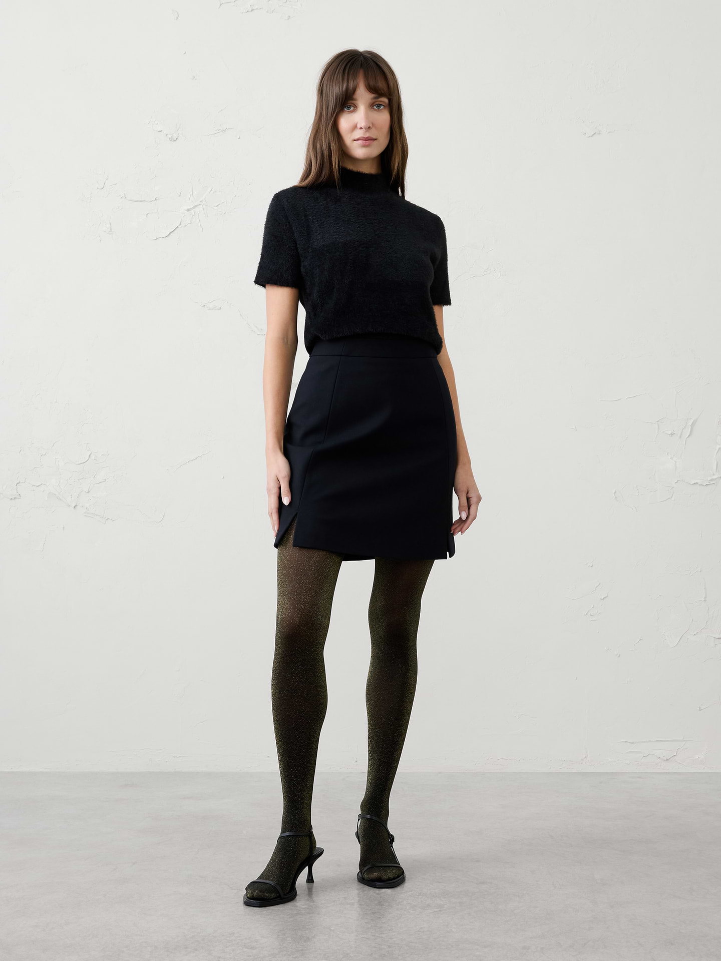 Image 4 of 4, Patterned Tights