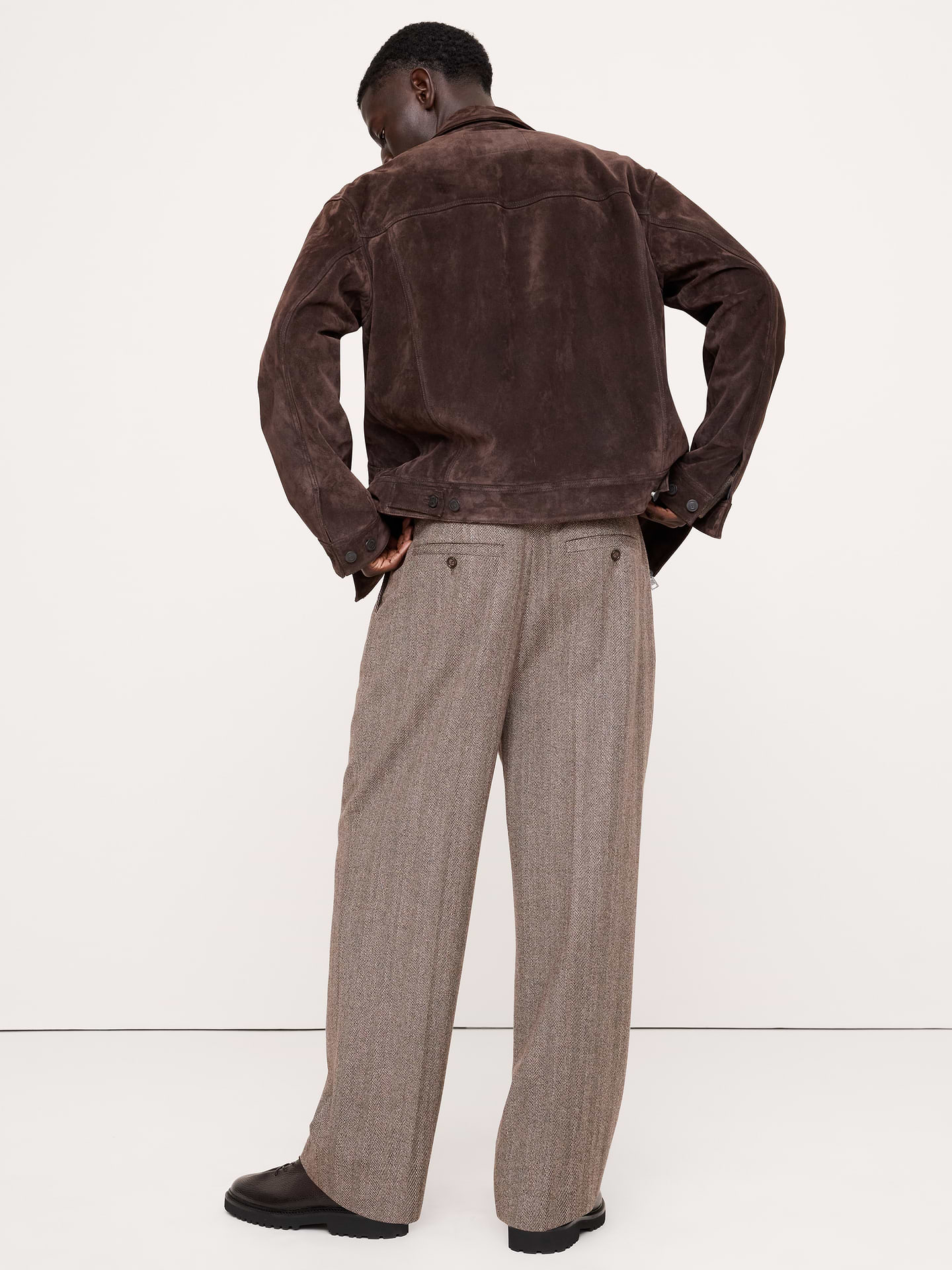 Image 2 de 7, Pantalon habillé décontracté à plis