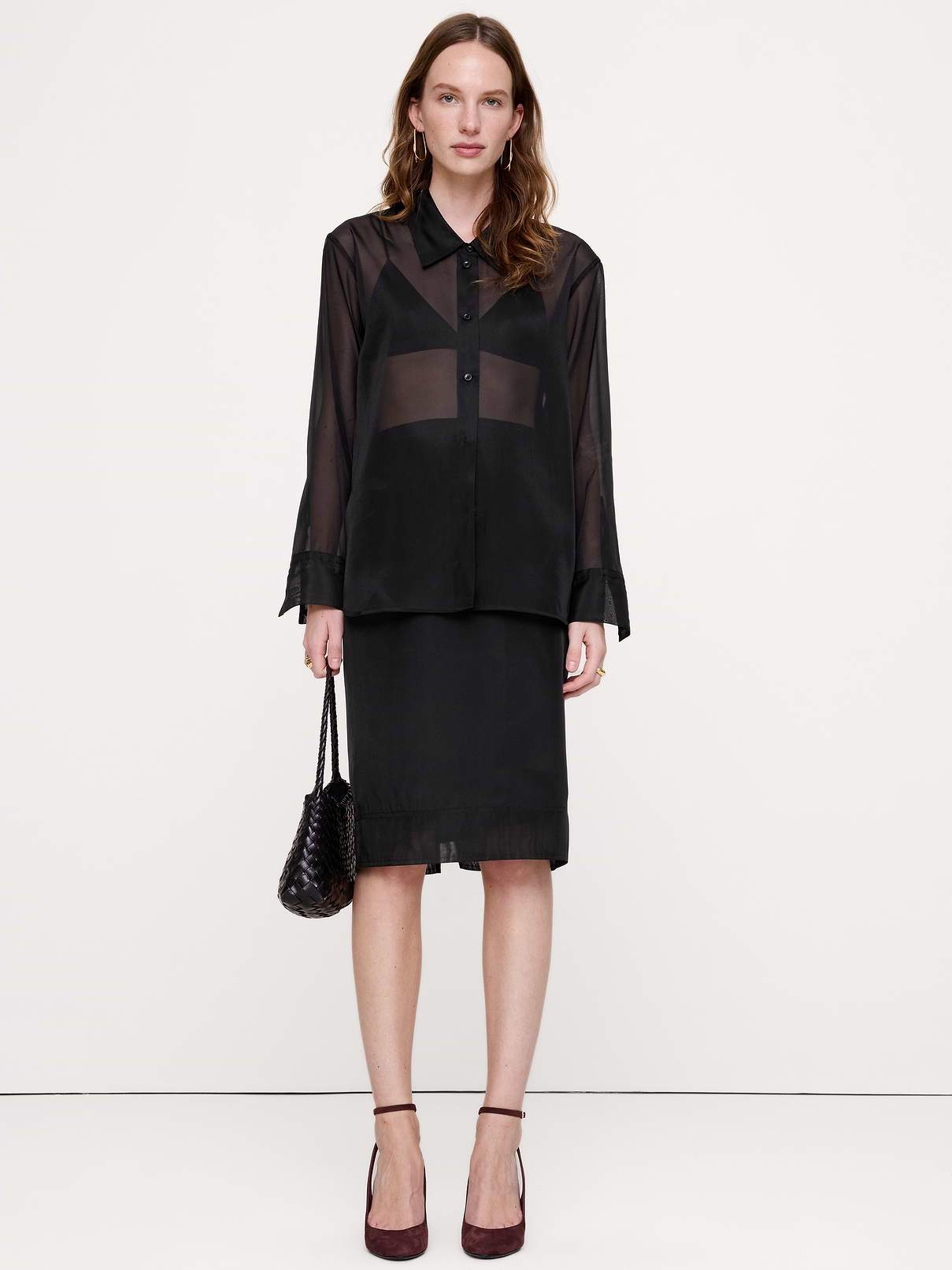 Organza Tunic Shirt