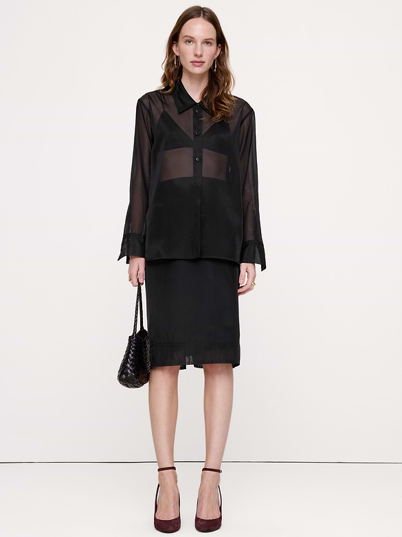 Organza Tunic Shirt