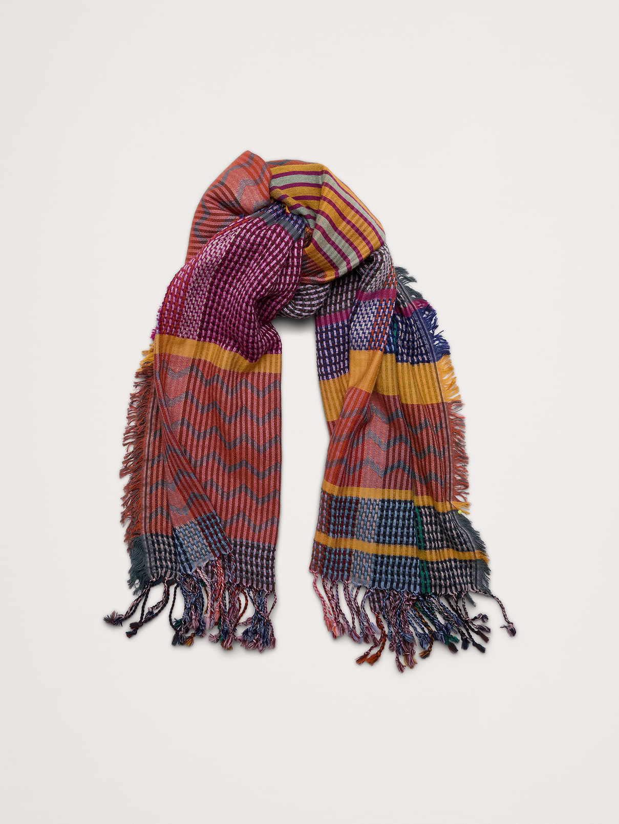 Long Embroidered Scarf by Vismaya