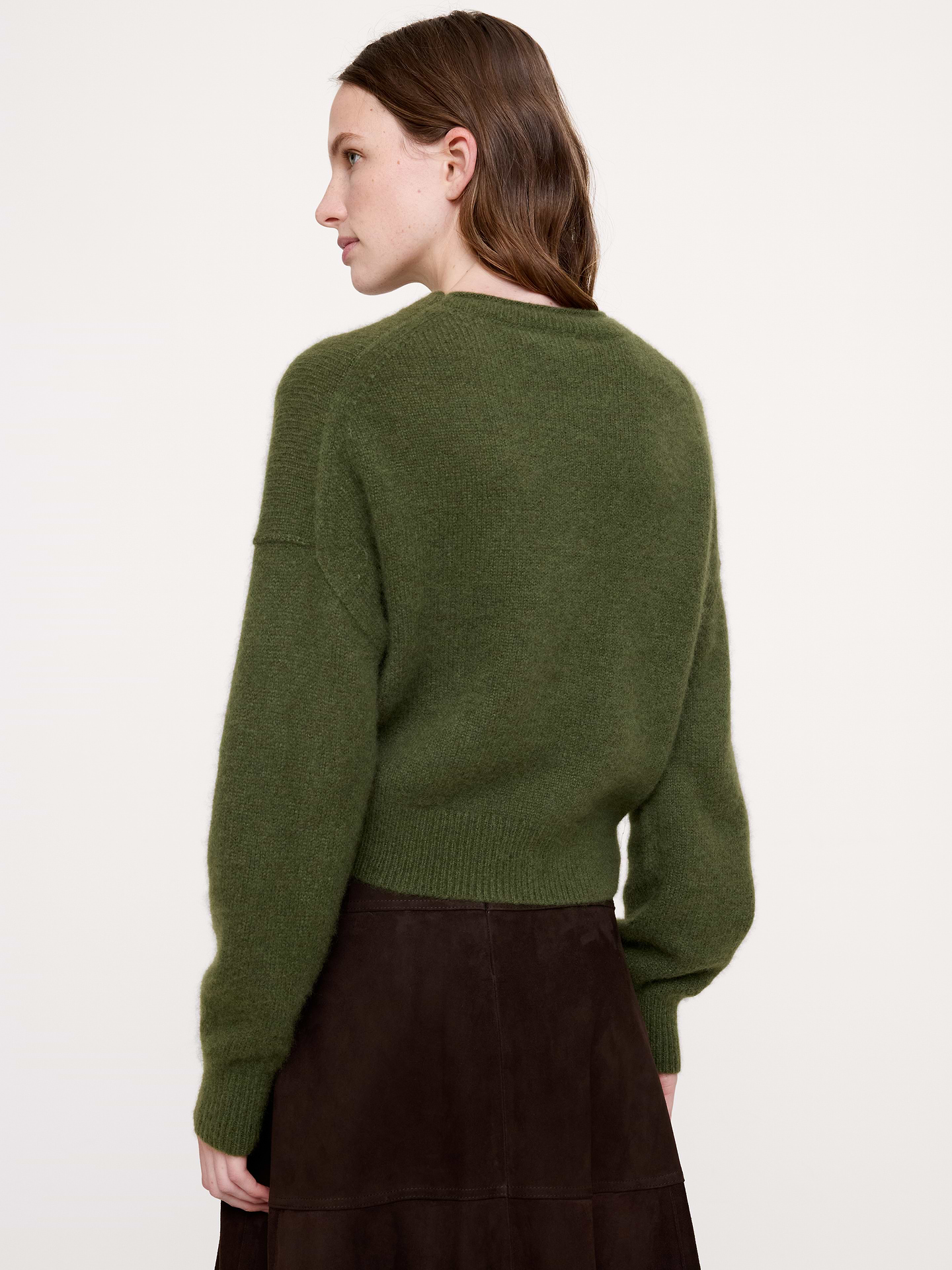 Image 3 of 4, Cashmere-Silk Roll-Neck Sweater