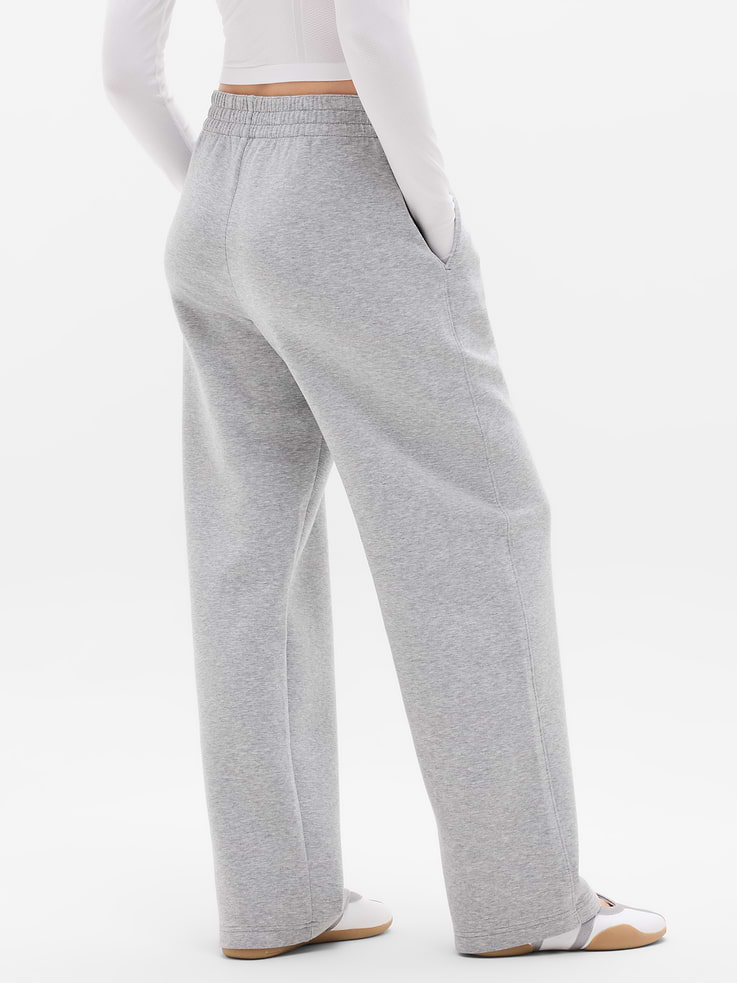 Image 3 of 6, Form Knit Mid Rise Straight Pant