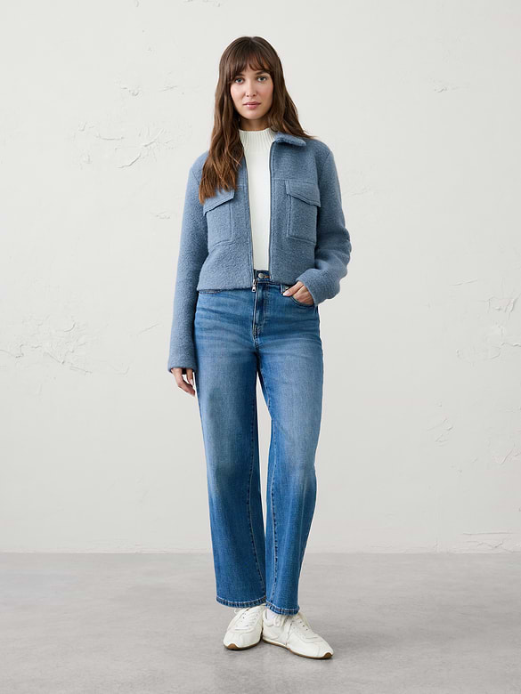 Boucle Cropped Jacket