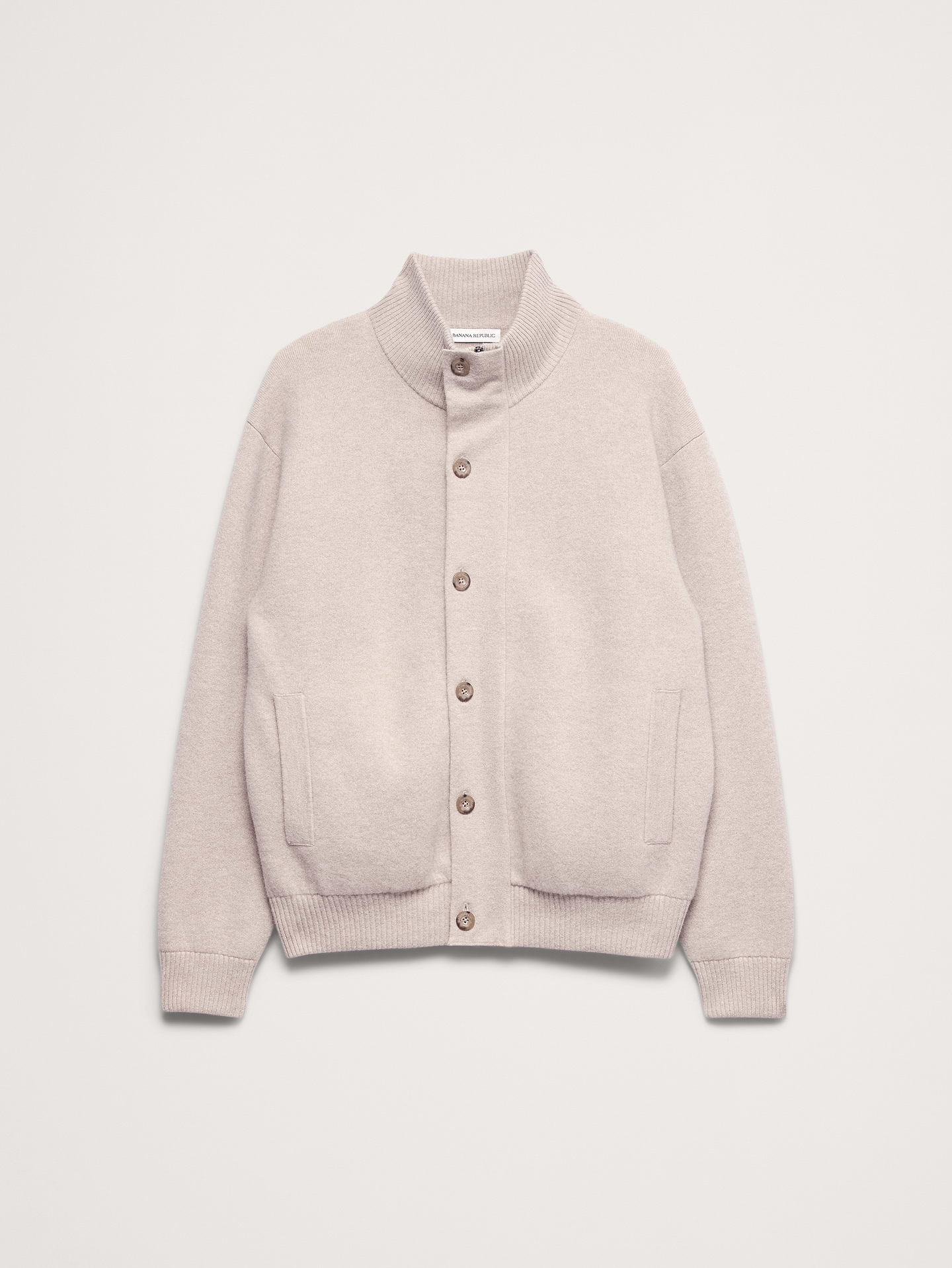 Image 5 of 6, Felted Wool Sweater Jacket