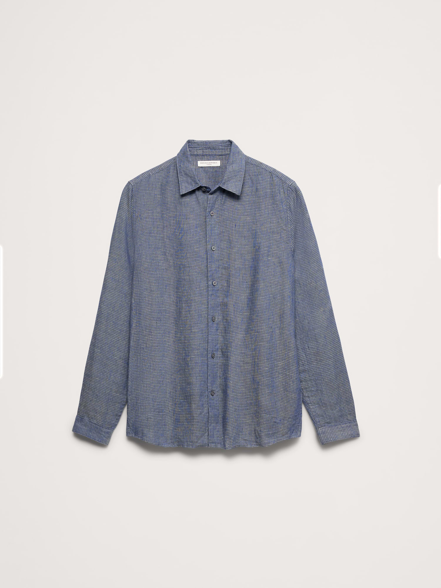 Image 5 of 8, Standard-Fit Linen Shirt
