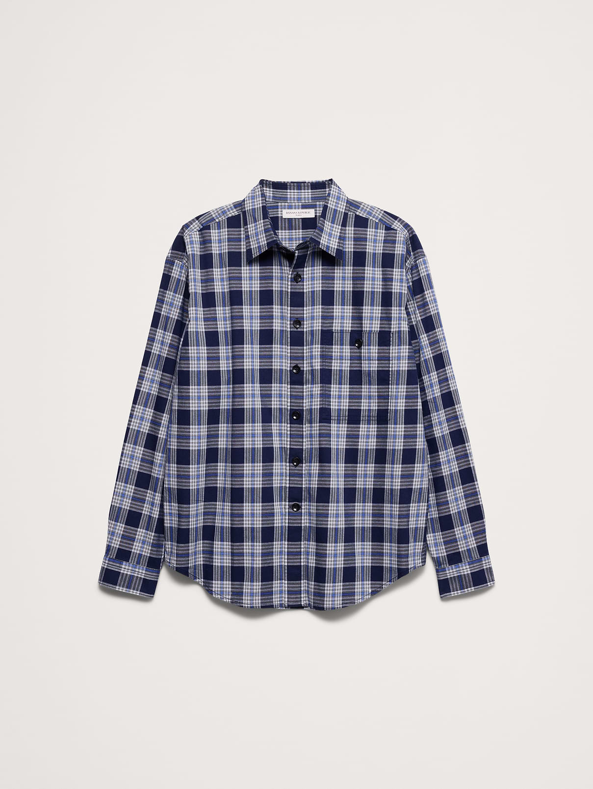 Image 6 of 8, Relaxed-Fit Washed Cotton Poplin Shirt