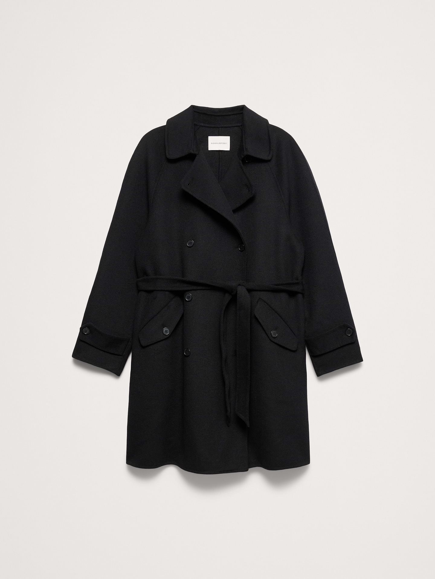 Image 5 of 8, Archive Reissue Double-Faced Cape-Back Trench Coat