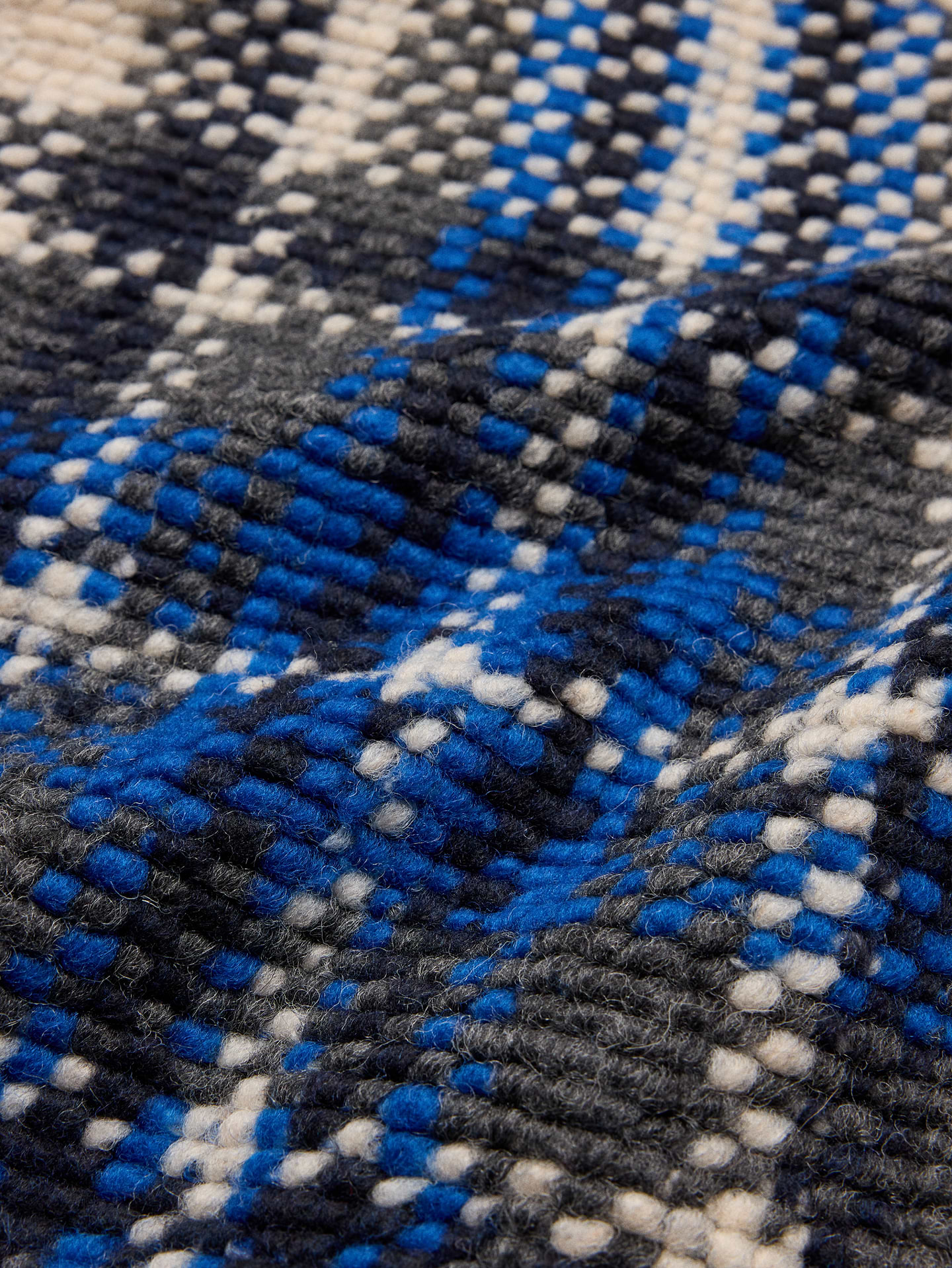 Image 7 of 8, Brushed Plaid Track Jacket