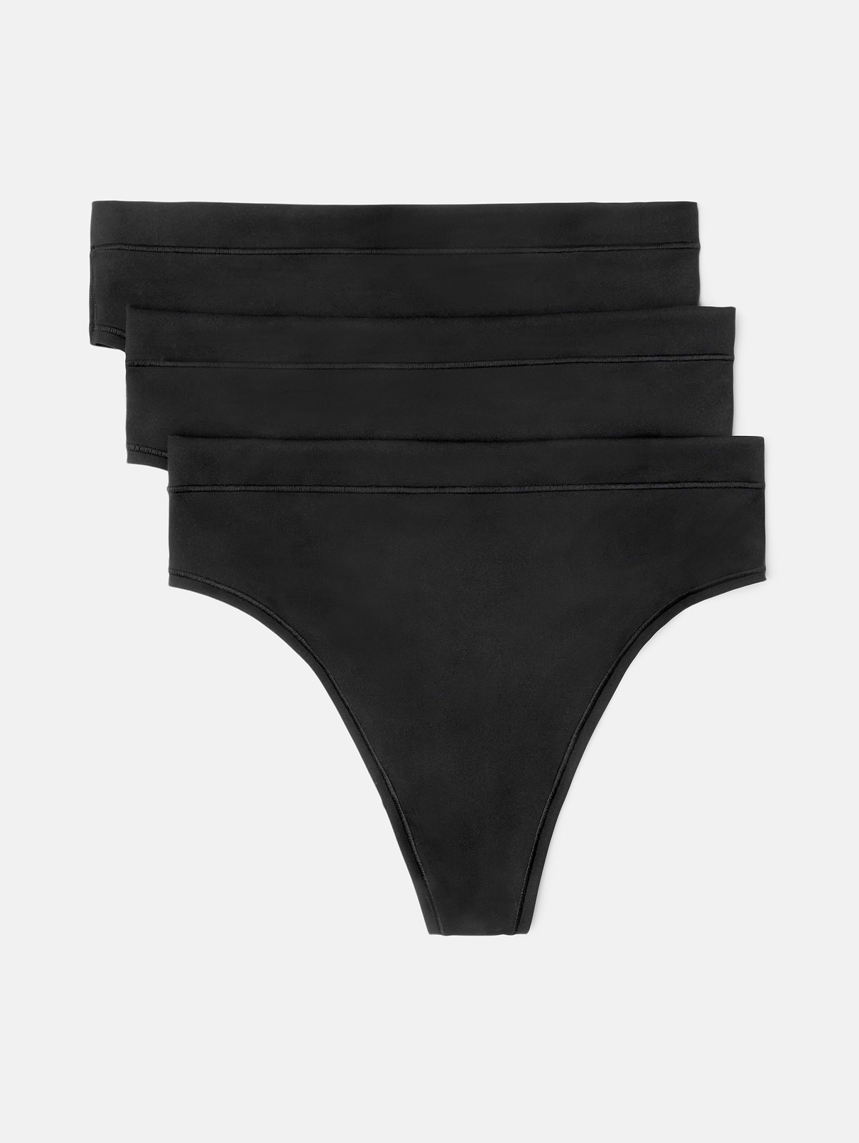 BodyMove High Rise Thong Underwear 3-Pack