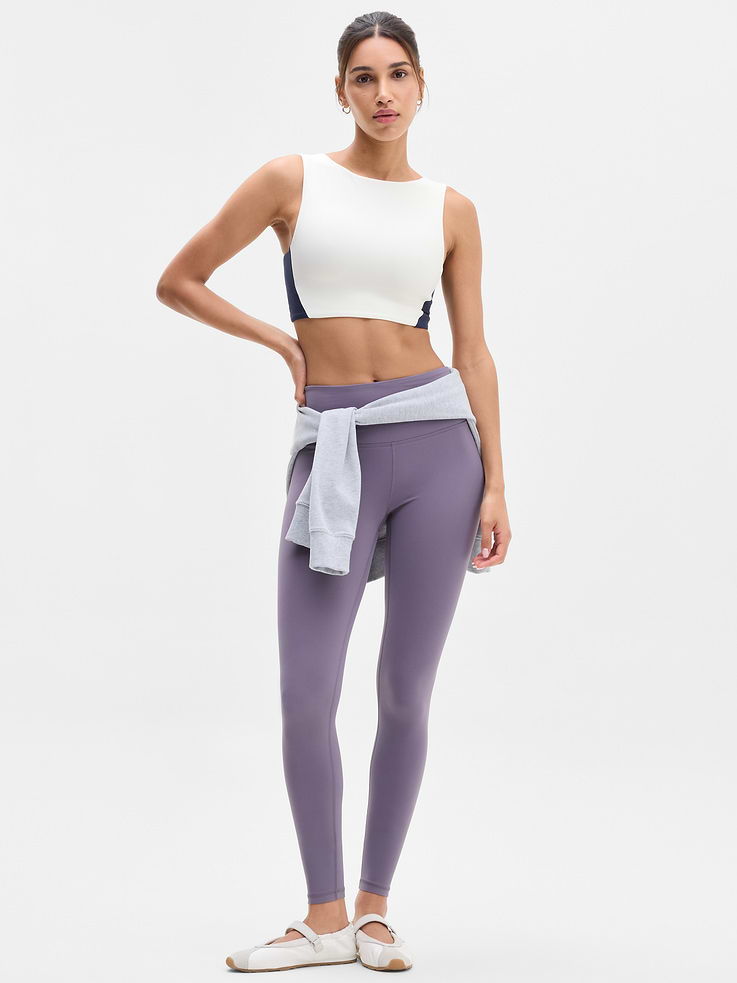 Image 1 of 4, FOR: Your yoga flow and sessions in the studio, FEEL: Powervita fabric is buttery soft with support that feels like a gentle hug, FAVE: Unpinchable three-layer waistband with mesh inner lining streamlines and supports, Back drop-in pocket to stash your essentials, Limited seams for a distraction-free practice, Made with our customer-obsessed, second-skin Powervita fabric, our yoga leggings/pants are designed for your ultimate distraction-free practice, Product #502359
