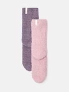 Image 2 of 2, Athleta Girl Cuddle Up Sock 2-Pack