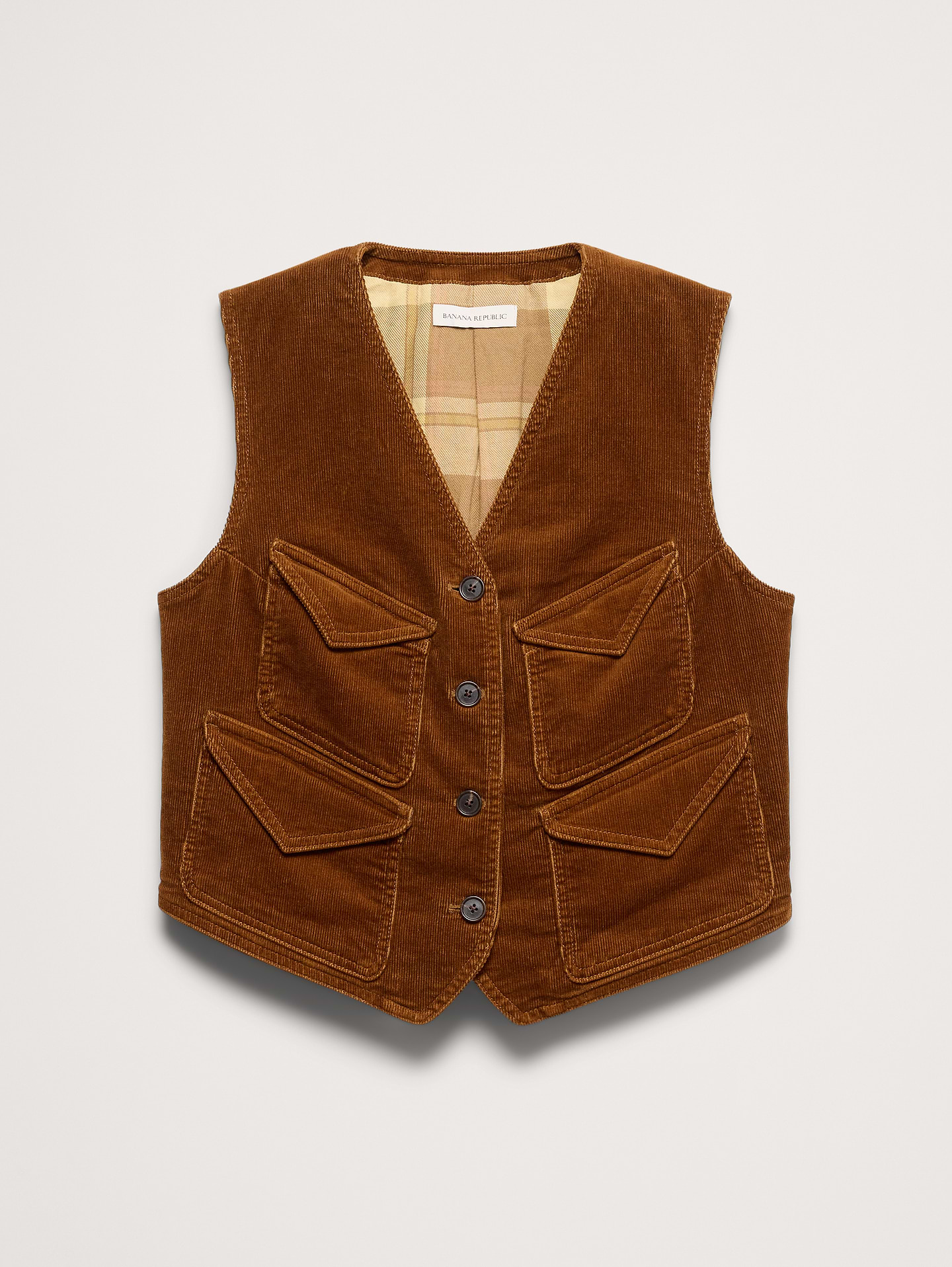 Image 5 of 8, Corduroy Pocket Vest
