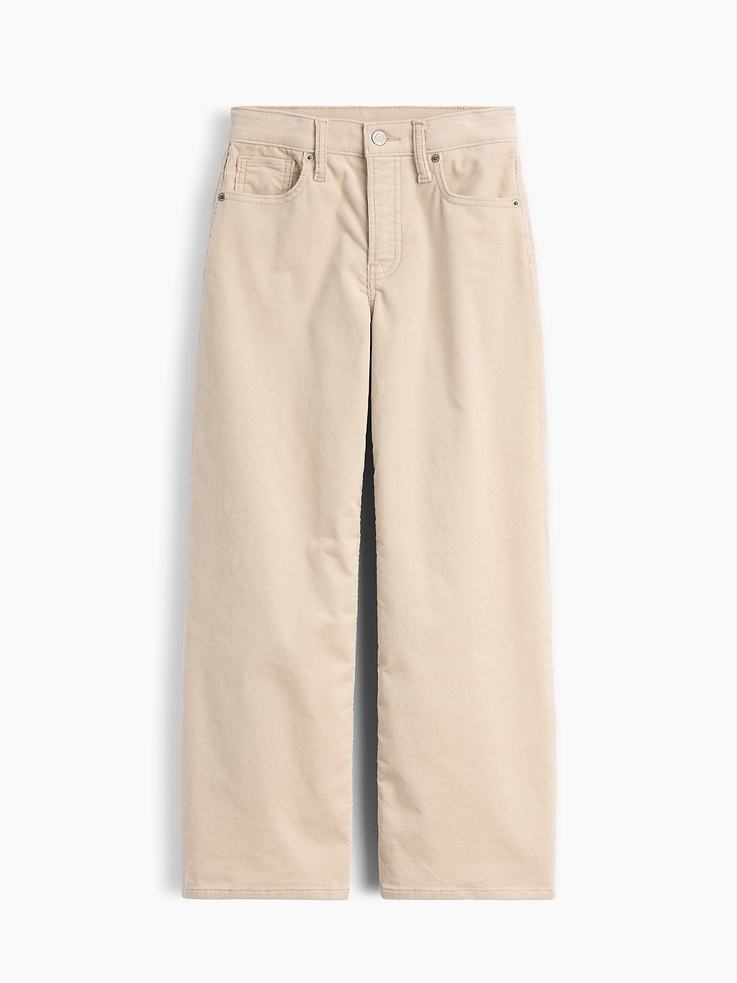Image 2 of 6, Kids Low Rise Corduroy Stride Wide-Leg Jeans