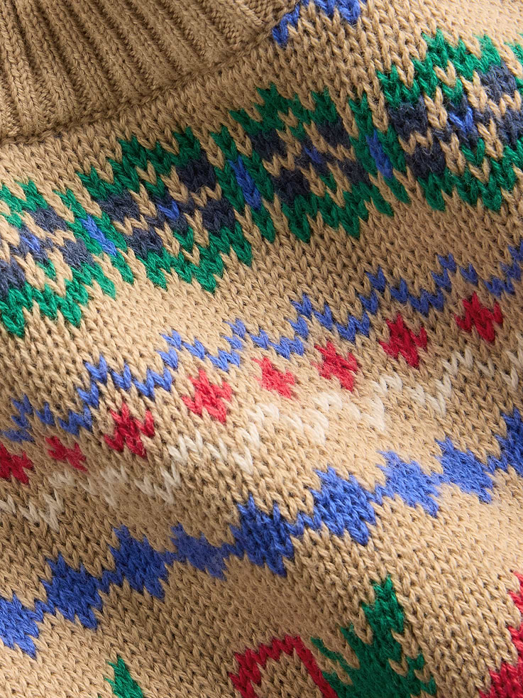 Image 4 of 4, Baby & Toddler Fair Isle Sweater