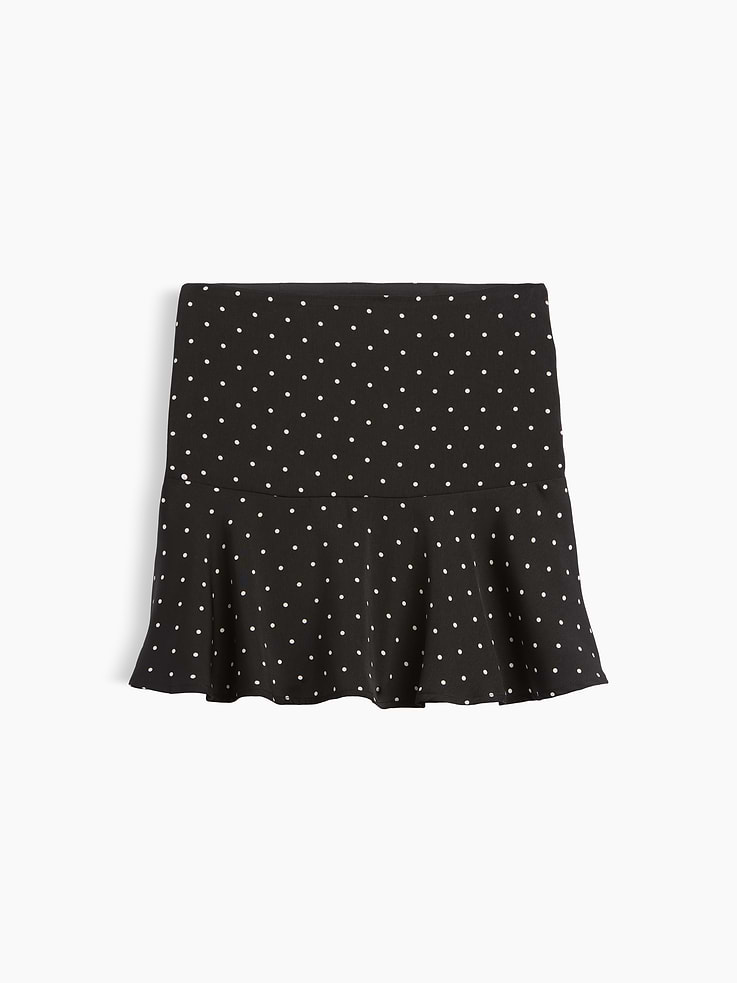 Image 2 of 4, Kids Satin Dot Tiered Skirt