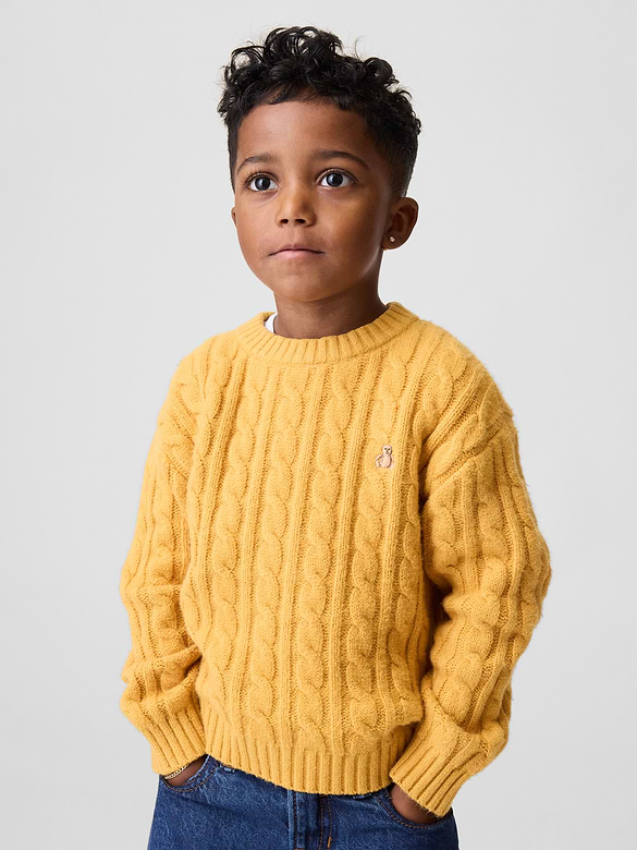 Baby & Toddler CashSoft Cable-Knit Sweater