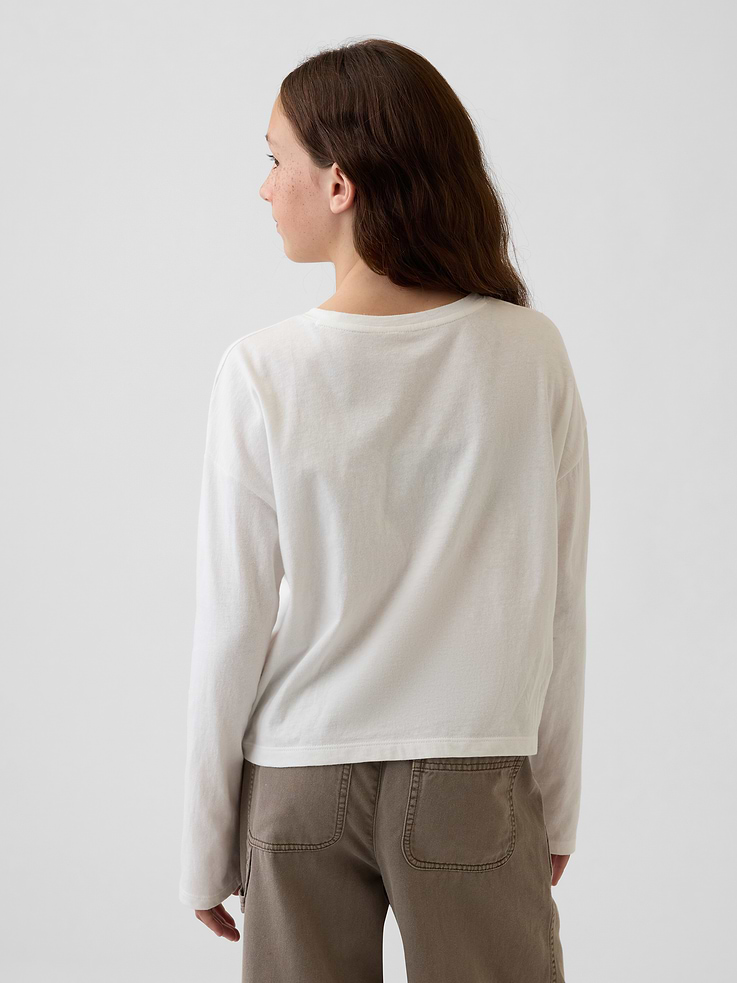 Image 3 de 4, T-shirt surdimensionné à imprimé pour Enfant