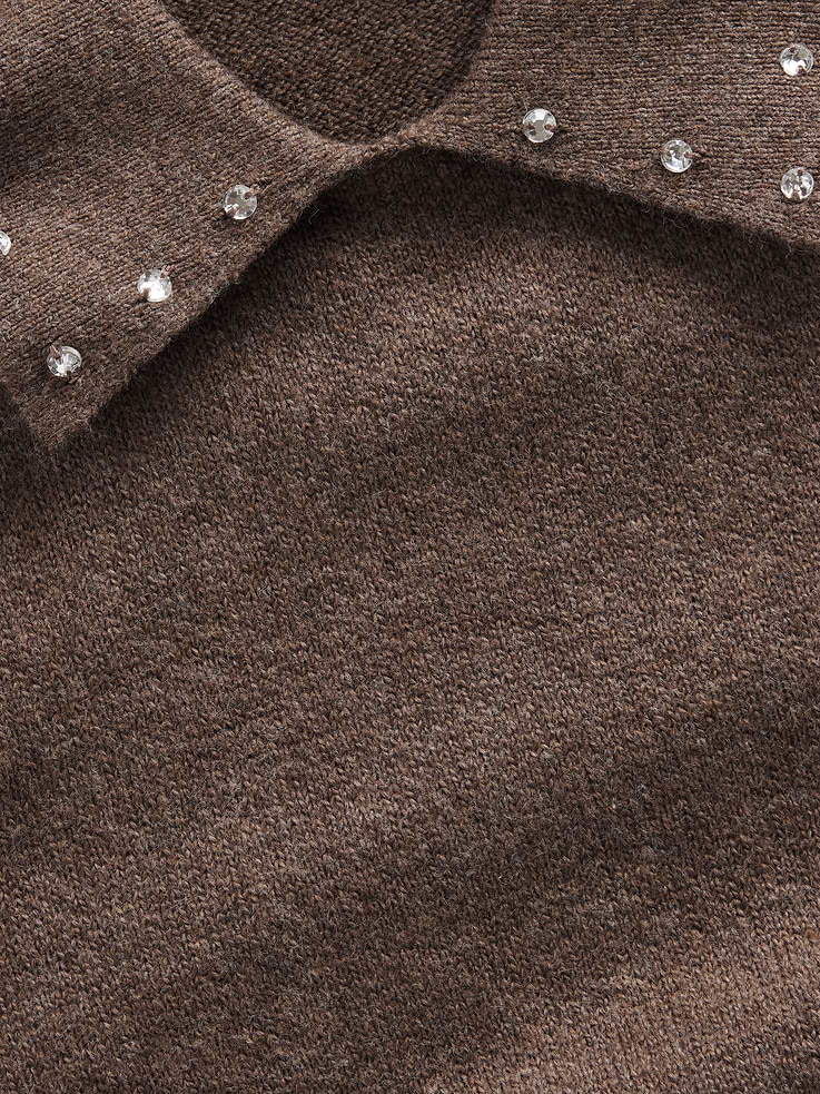 Image 5 of 5, Kids CashSoft Polo Sweater Dress