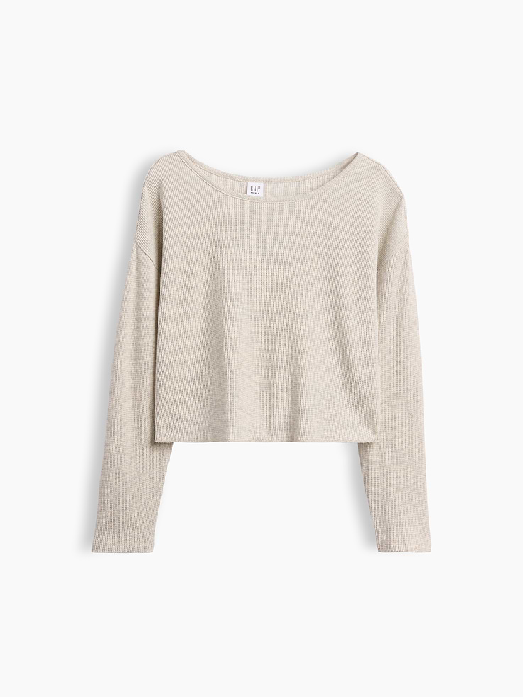 Image 2 of 4, Kids Oversized Waffle T-Shirt