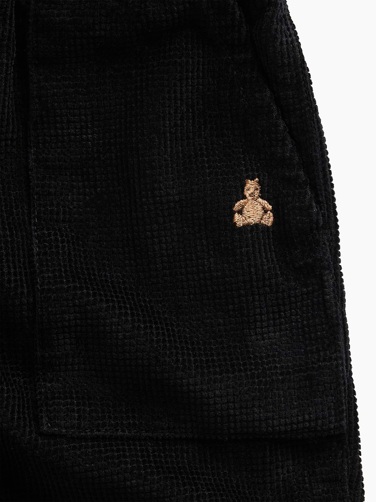 Image 4 of 4, Toddler Waffle Corduroy Barrel Pants
