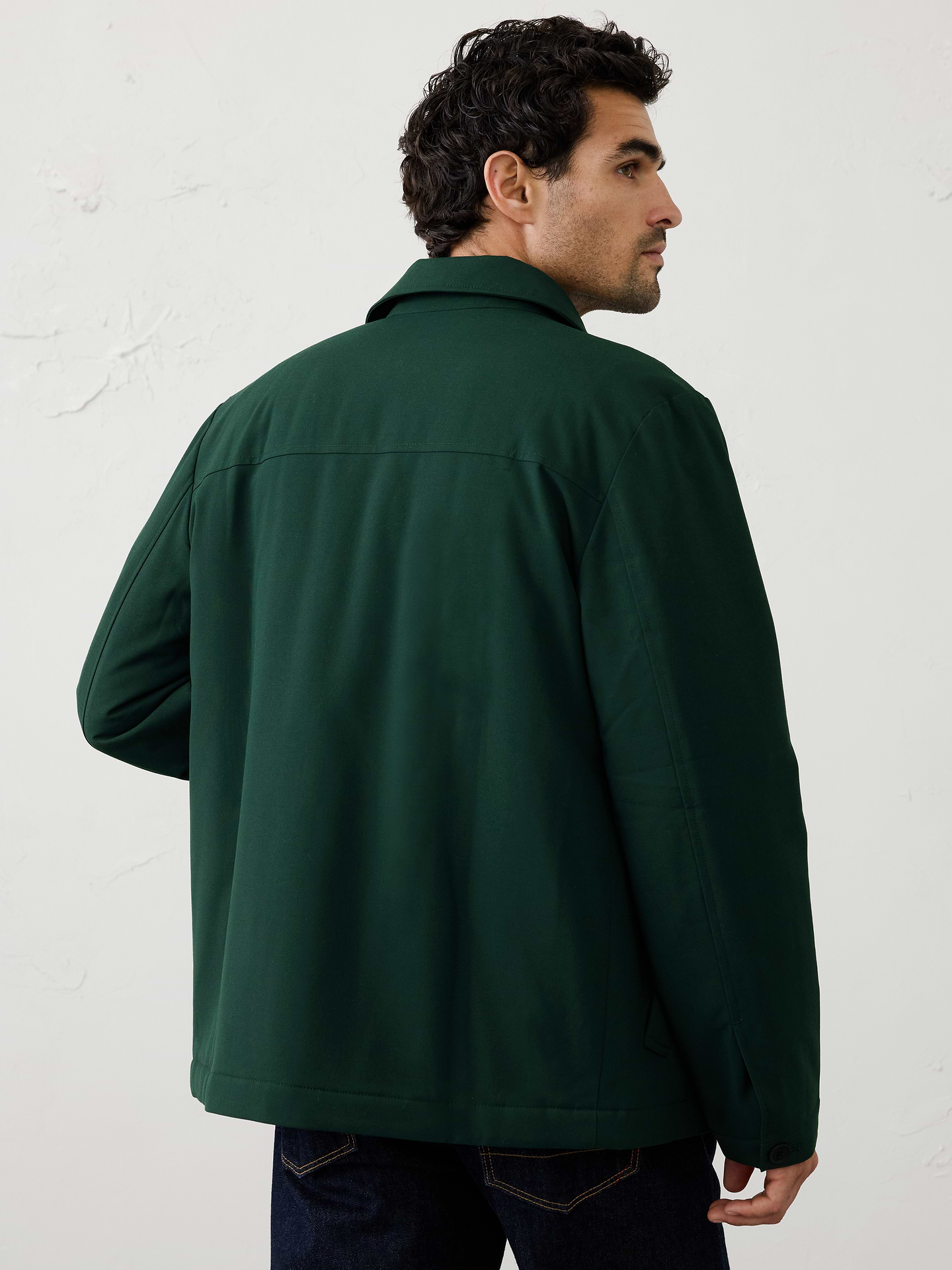 Image 2 of 4, Puff Shirt Jacket