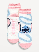 Image 1 of 1, notched toe seams for added comfort, textured gripper dots at soles, licensed graphic, ©Disney, Product #907881