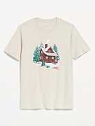 Image 2 of 2, Crew-Neck Graphic T-Shirt