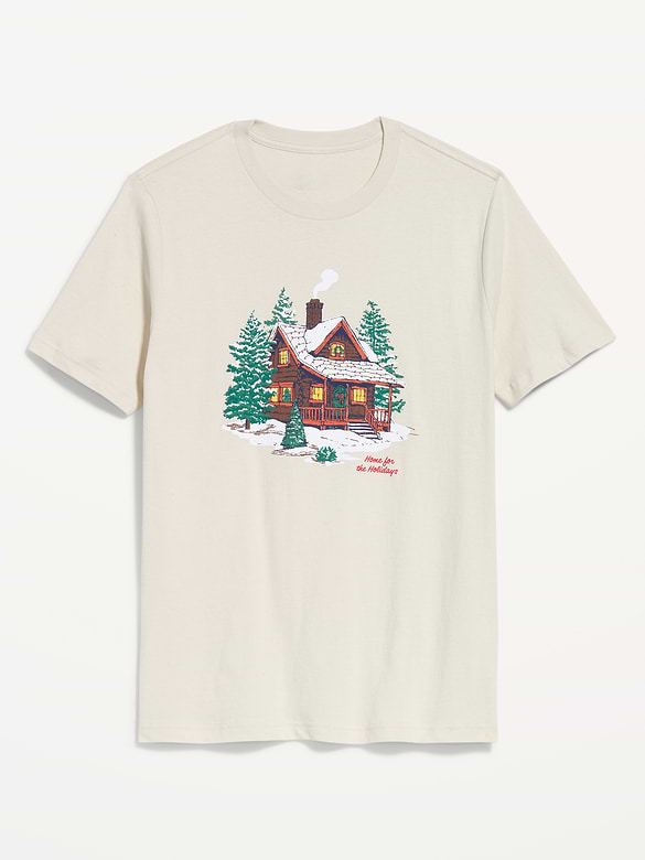 Crew-Neck Graphic T-Shirt