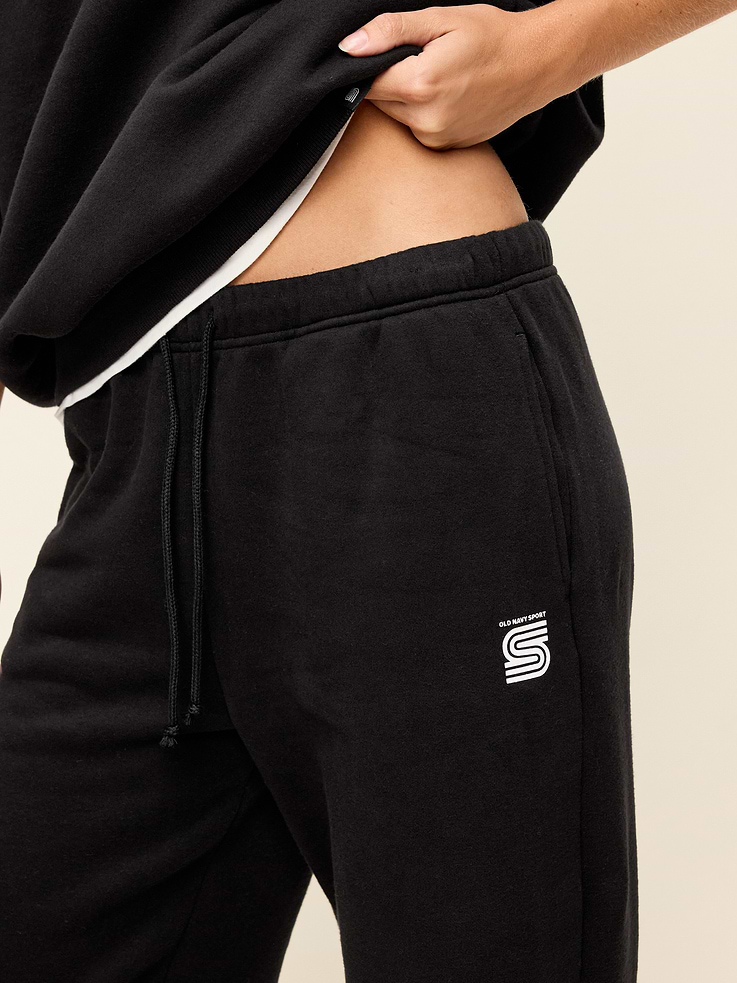 Image 4 of 8, Mid-Rise Baseline Fleece Jogger Sweatpants