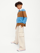 Image 3 of 3, Baggy Cargo Sweatpants for Boys