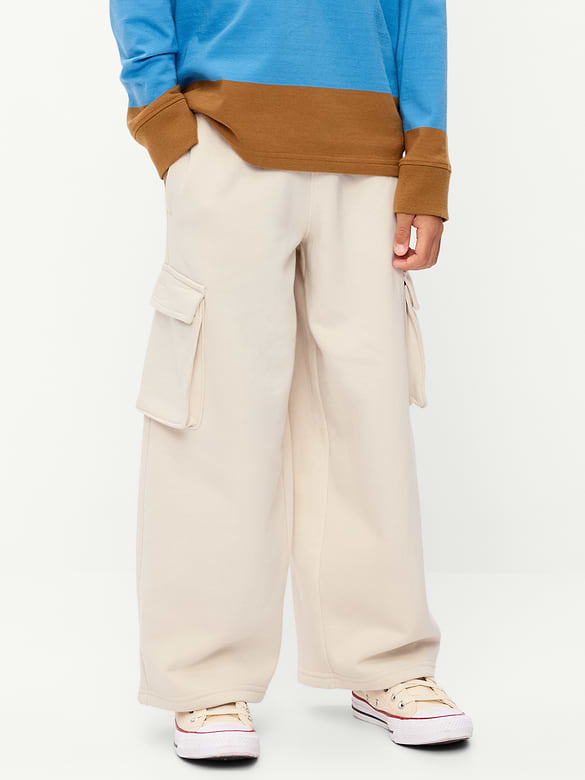 Baggy Cargo Sweatpants for Boys