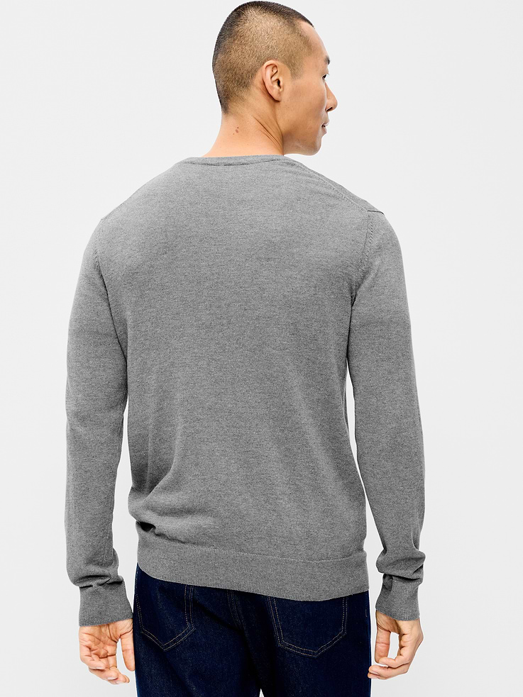 Image 2 of 4, V-Neck Sweater