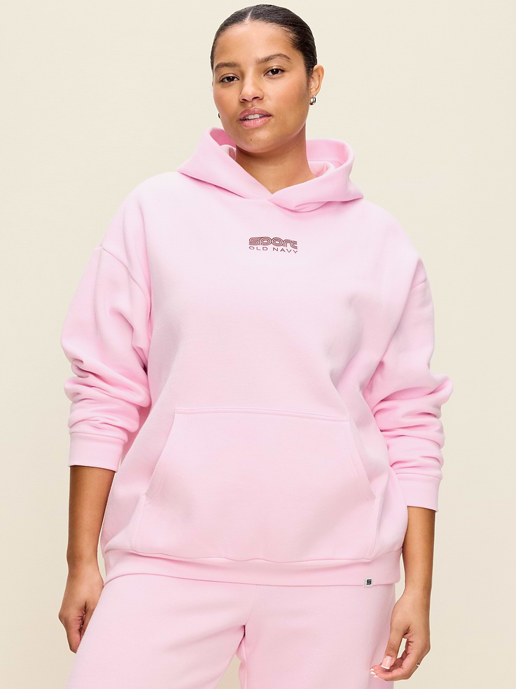 Image 2 of 4, Baseline Fleece Oversized Hoodie Sweatshirt