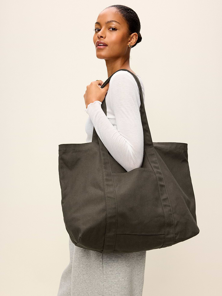 Image 2 of 5, Active Canvas Tote Bag