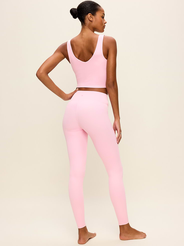Image 3 of 5, Crossover-Waist StudioSmooth Full-Length Legging