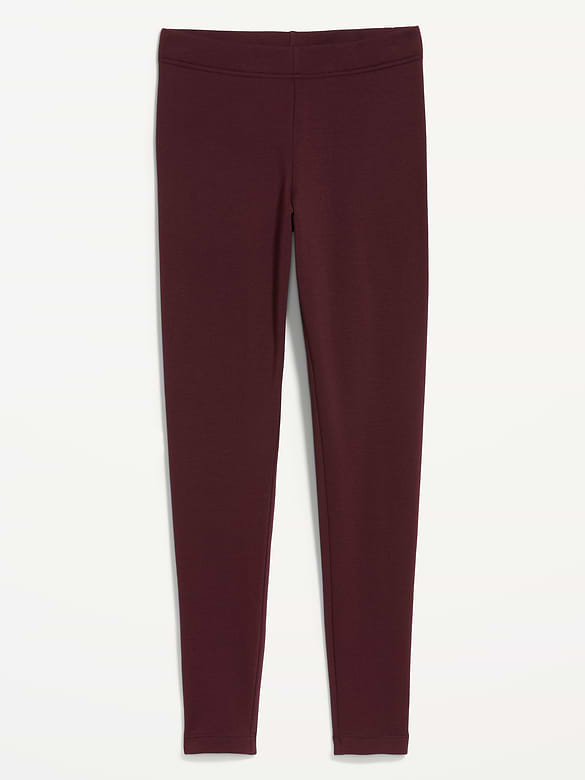 High-Waisted Fleece-Lined Leggings