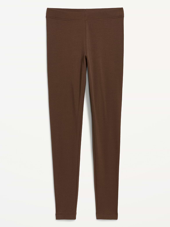 High-Waisted Fleece-Lined Leggings