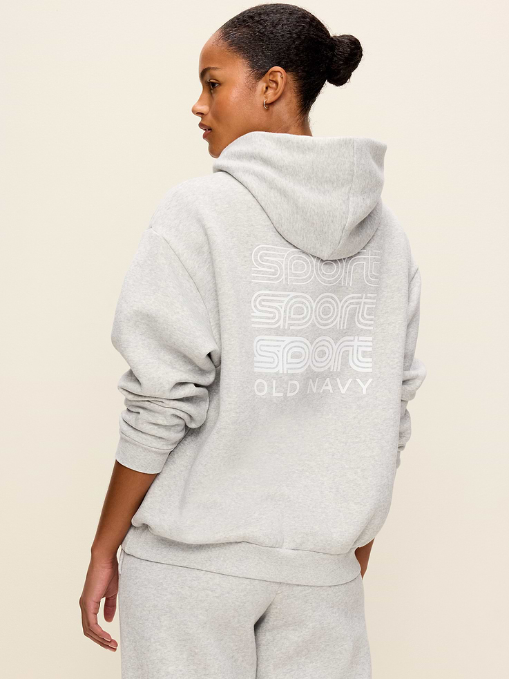Image 2 of 6, Baseline Fleece Oversized Hoodie Sweatshirt