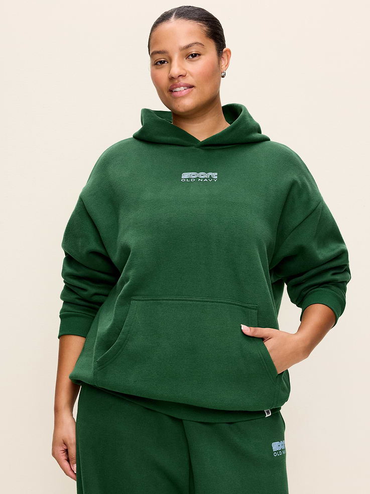 Image 6 of 7, Baseline Fleece Oversized Hoodie Sweatshirt