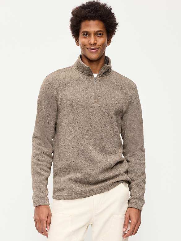 Sweater Fleece Quarter-Zip
