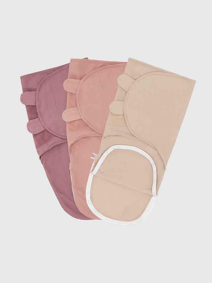 Image 1 of 4, Recreate the womb when you wrap-up your bundle of joy in a swaddle blanket by Comfy Cubs., This snug baby wrap helps ease your baby’s transition into the world and prevents spontaneous movements from waking them., This swaddle features a zipper that allows quick diaper changes without waking your baby., Its snug, adjustable fit helps create a secure and comfortable sleep environment., The wrap design supports self-soothing and promotes longer rest., Each set is packaged for gifting and ideal for baby showers or registries., Comfy Cubs offers easy-to-use newborn essentials that support peaceful sleep.