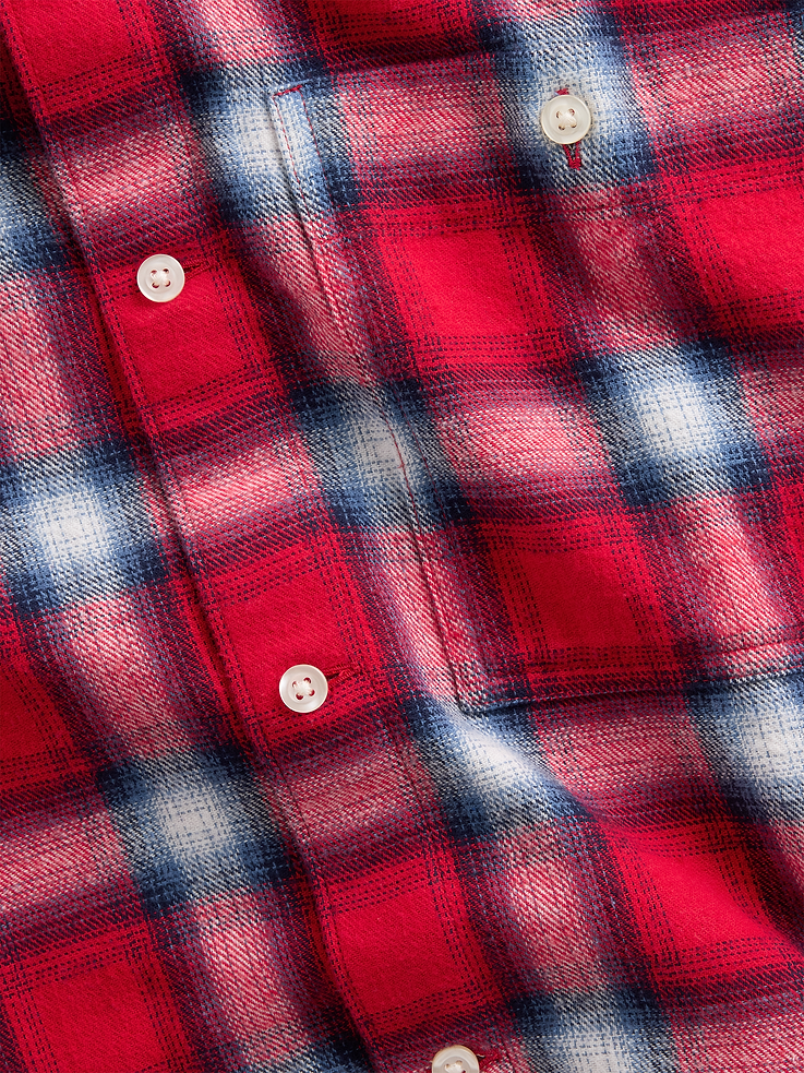 Image 4 of 5, Flannel Shirt in Boxy Fit