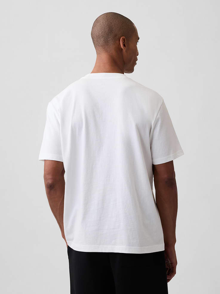 Image 2 of 5, Gap × Disney Mickey Mouse Everyday Soft Relaxed Graphic T-Shirt