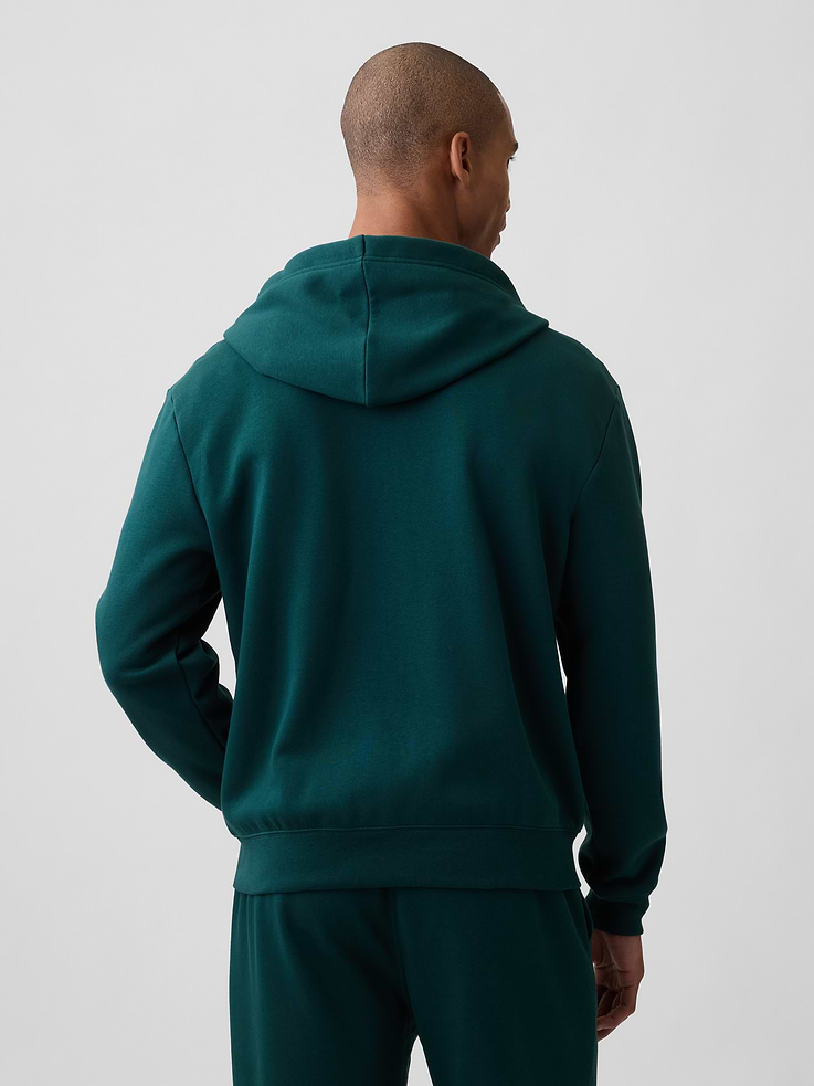 Image 2 of 4, Relaxed Gap Logo Zip Hoodie
