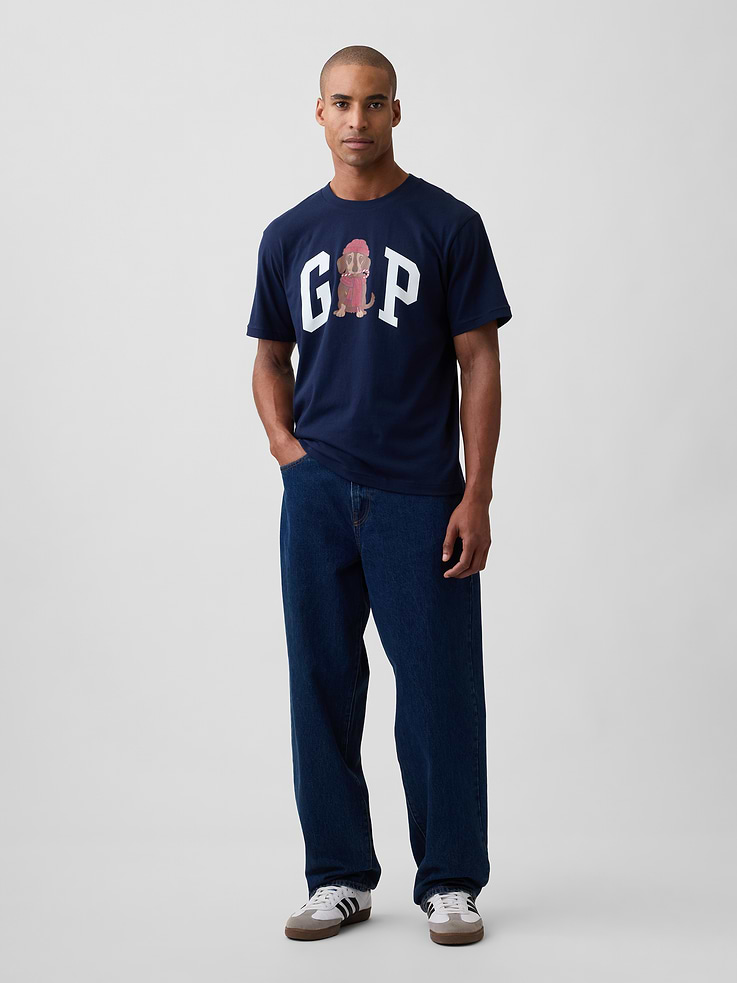 Image 3 of 5, Everyday Soft Gap Logo T-Shirt