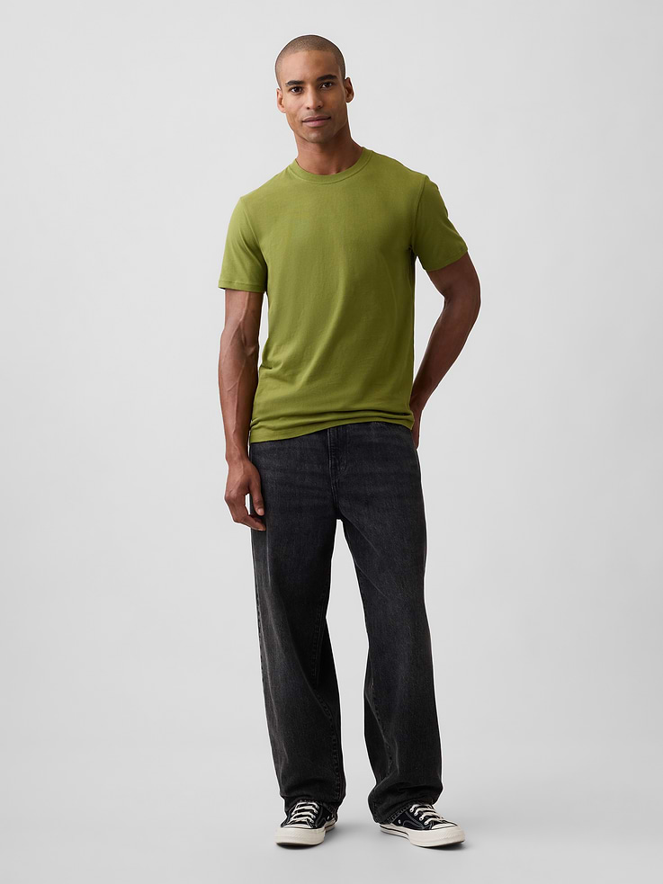 Image 3 of 5, Everyday Soft Crewneck T-Shirt