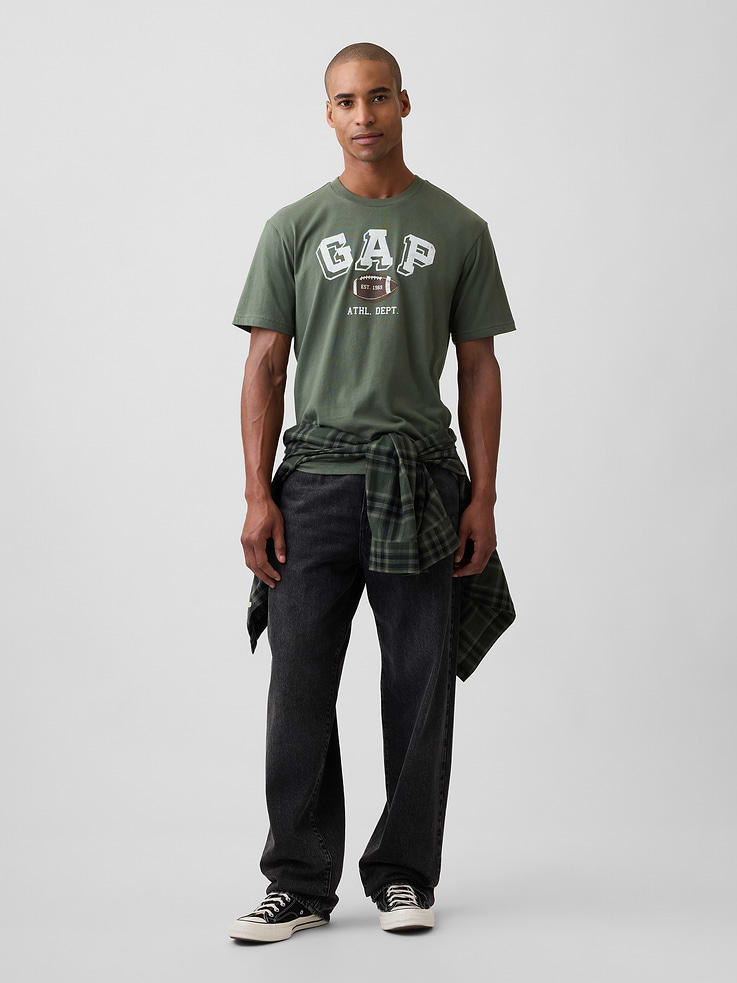 Image 3 of 5, Everyday Soft Relaxed Graphic T-Shirt